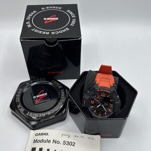 CASIO‎ GA-1000-4A G-SHOCK SKY COCKPIT Quartz Orange Black